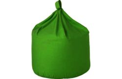 ColourMatch Large Cotton Beanbag - Apple Green.
